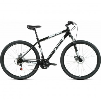 Велосипед ALTAIR 29 DISK 29", рама 17", черный/серебристый, 2021