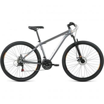 Велосипед ALTAIR 29 DISK 29", рама 17", темно-серый/оранжевый, 2021