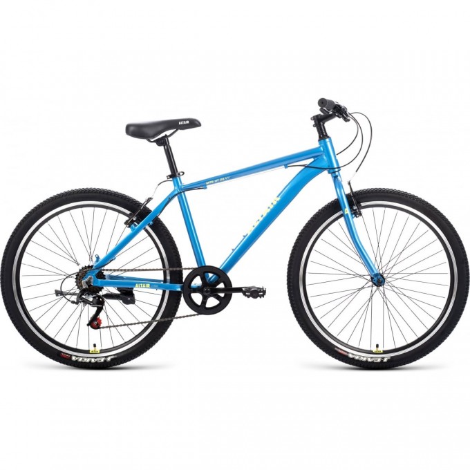 Велосипед ALTAIR AL 26 VV 26", рама 17", синий/зеленый, 2022 IBK22AL26002