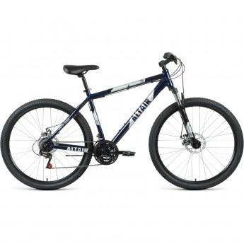 Велосипед ALTAIR AL 27,5 D 15 Синий / Серебристый 2021