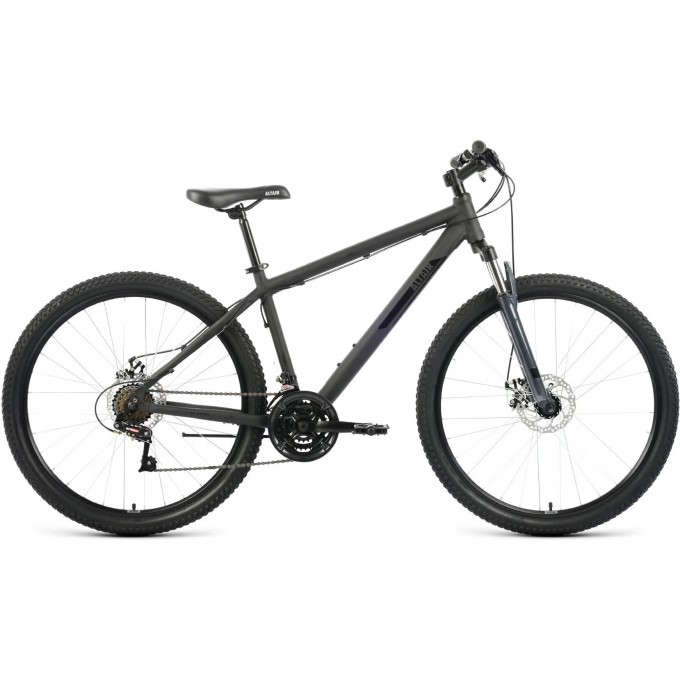 Велосипед ALTAIR AL 27,5 D 17 Серый / Черный 2022 RBK22AL27232
