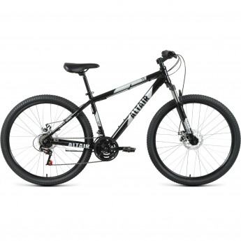 Велосипед ALTAIR AL 27,5 D 19 Черный / Серебристый 2021