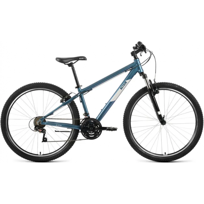 Велосипед ALTAIR AL 27,5 V 27,5", рама 17", темно-синий/серебристый, 2022 RBK22AL27209
