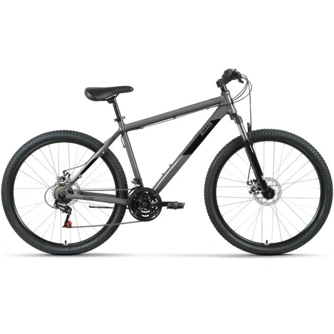 Велосипед ALTAIR AL 27,5 V 27,5", рама 19", серый/черный, 2022 RBK22AL27218