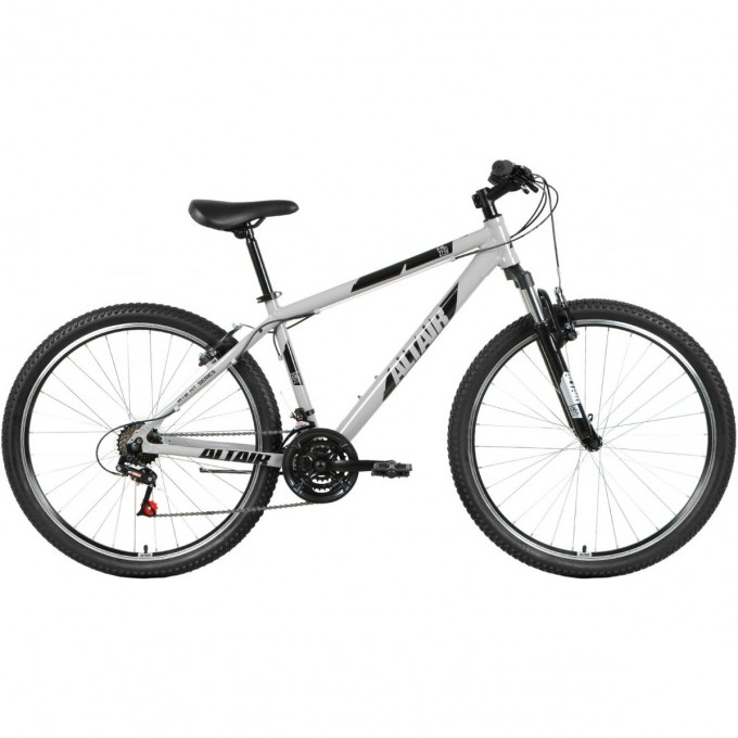 Велосипед ALTAIR AL 27,5 V FR 27,5", рама 17", серый/черный, 2022 RBKT1M67Q011-FR