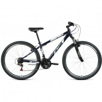 Велосипед ALTAIR AL 27,5 V FR 27,5", рама 17", темно-синий/серебристый, 2022