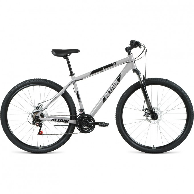 Велосипед ALTAIR AL 29 D 17 Серый / Черный 2021 AL29D17grey/black21