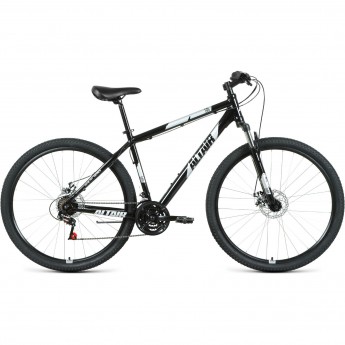 Велосипед ALTAIR AL 29 D 21 Черный / Серебристый 2021
