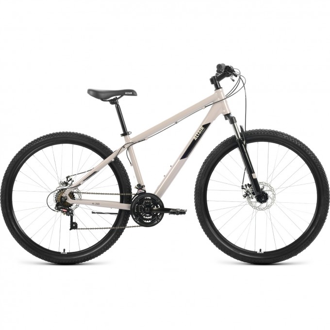 Велосипед ALTAIR AL 29 D 29", рама 19", серый/черный, 2022 RBK22AL29253