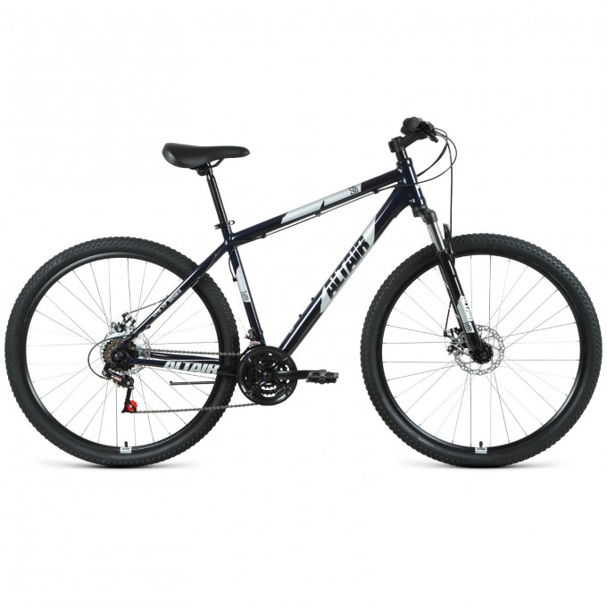 Велосипед ALTAIR AL 29 D 29", рама 19", темно-синий/серебристый 2021 RBKT1M69Q008