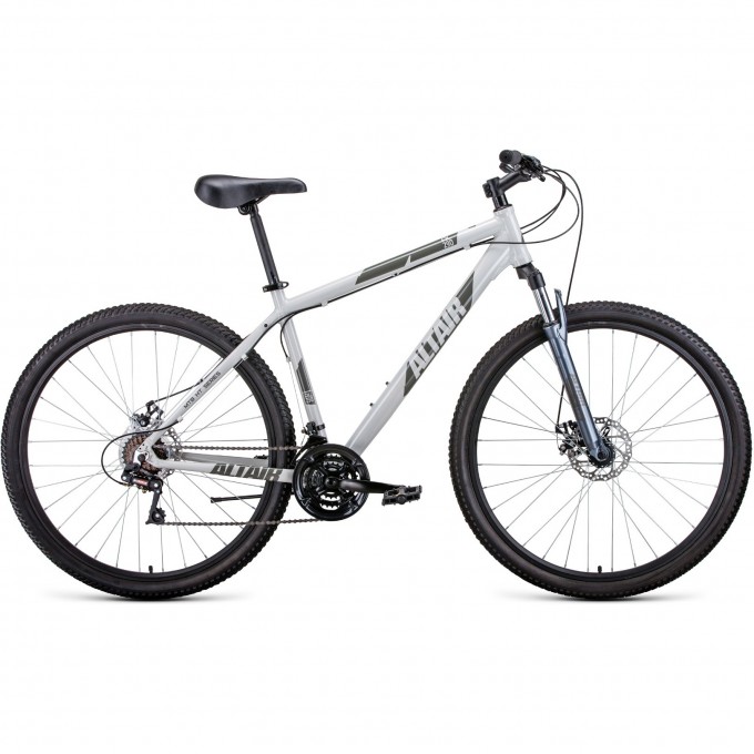 Велосипед ALTAIR AL 29 D 29", рама 21", серый, 2021 RBKT1M39G007
