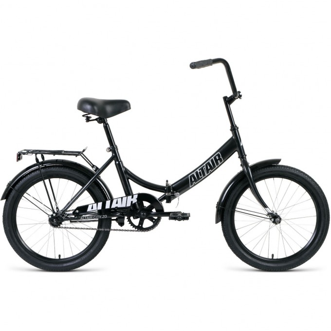 Велосипед ALTAIR CITY 20 14 Черный / Серый 2020 CITY2014black/gray20