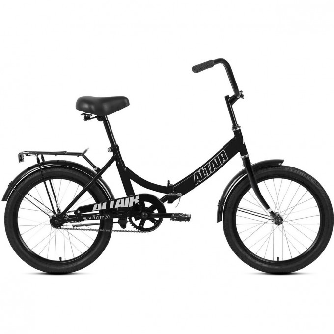 Велосипед ALTAIR CITY 20 14 Черный / Серый 2022 CITY2014black/gray22