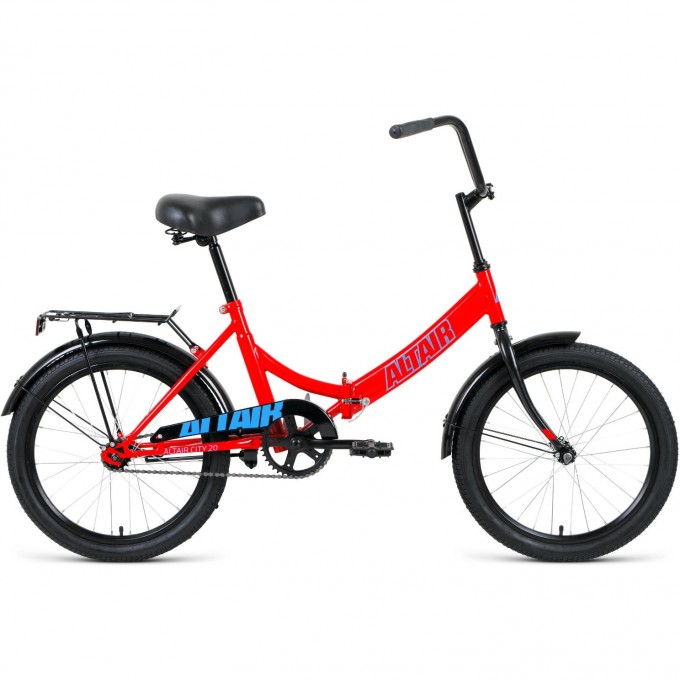 Велосипед ALTAIR CITY 20 14 Красный / Голубой 2020 CITY2014red/blue20