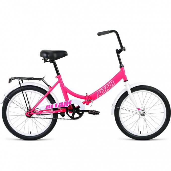 Велосипед ALTAIR CITY 20 14 Розовый / Белый 2020 CITY2014pink/white20
