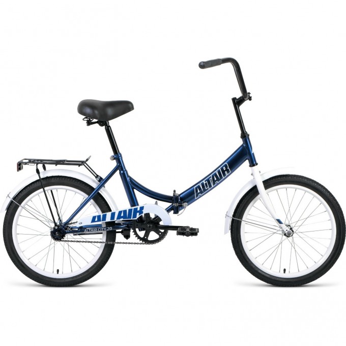 Велосипед ALTAIR CITY 20 14 Синий / Белый 2020 CITY2014blue/white20