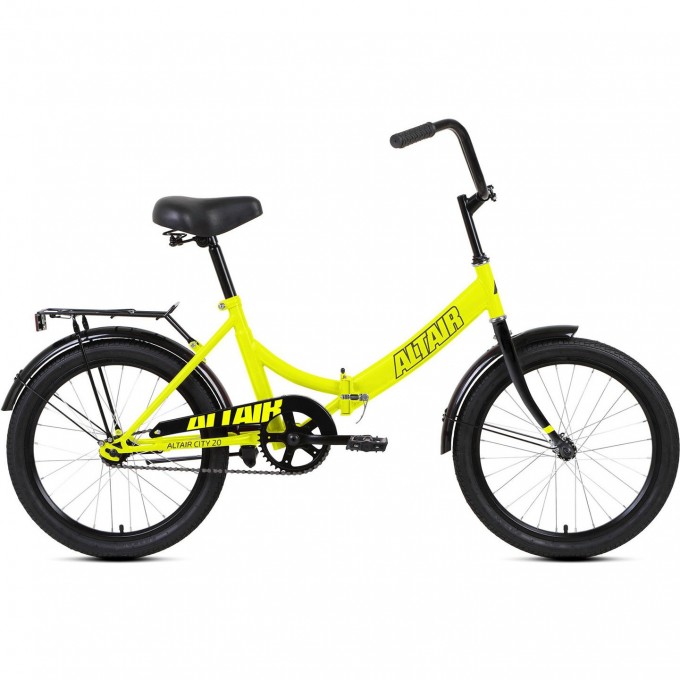 Велосипед ALTAIR CITY 20 14 Зеленый / Черный 2020 CITY2014green/black20