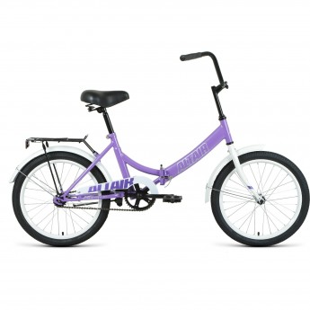 Велосипед ALTAIR CITY 20 20", рама 14", фиолетовый/серый, 2022