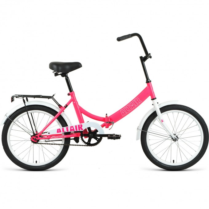 Велосипед ALTAIR CITY 20 20", рама 14", розовый/белый, 2022 RBK22AL20005