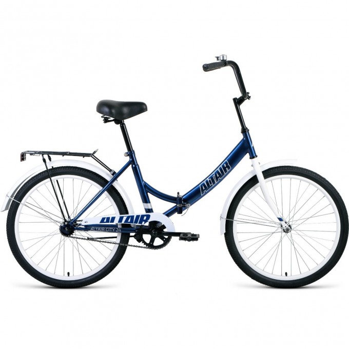 Велосипед ALTAIR CITY 24 16 Синий / Серый 2020 CITY2416blue/grey20
