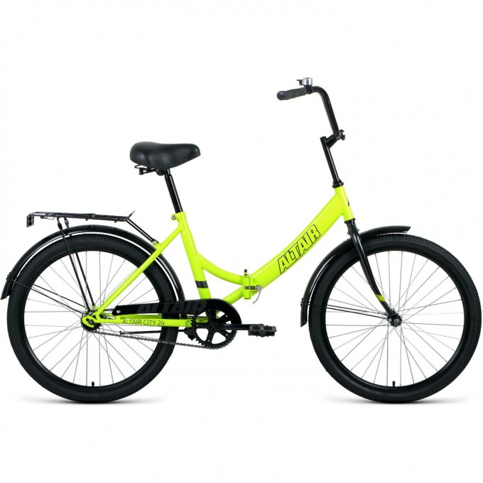 Велосипед ALTAIR CITY 24 16 Зеленый / Серый 2020 CITY2416green/grey20