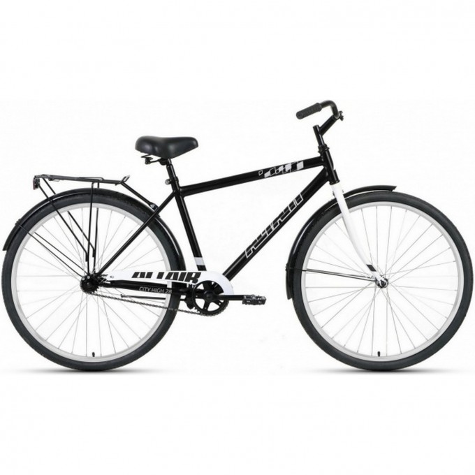 Велосипед ALTAIR CITY 28 HIGH 28", рама 19", черный/серый, 2023 RB3C8100EXBKXGY