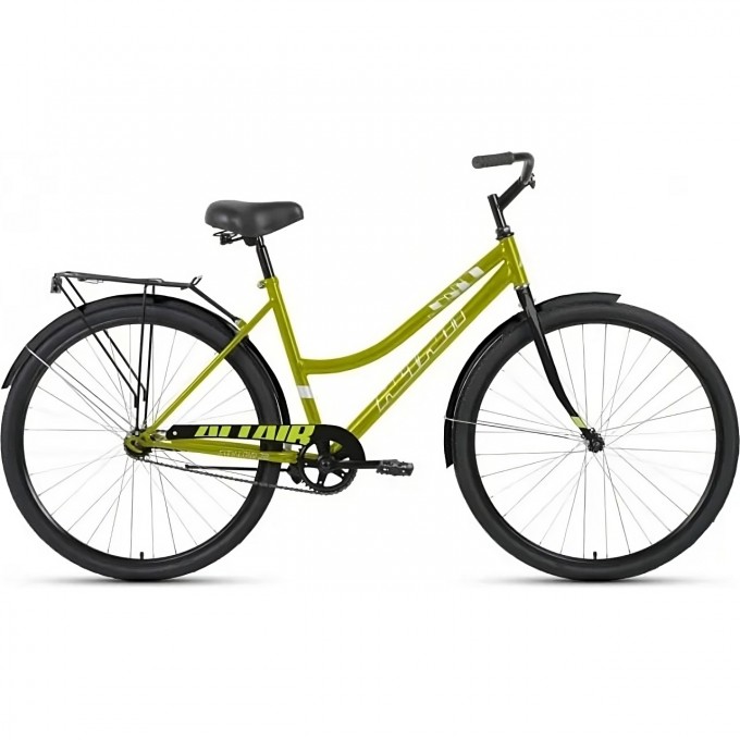 Велосипед ALTAIR CITY 28 LOW рама 19", зеленый/черный 2022 RBK22AL28023