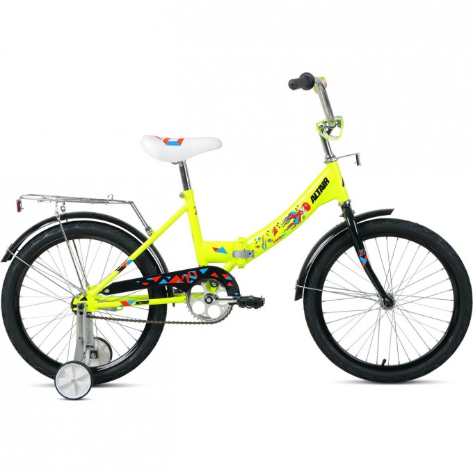 Велосипед ALTAIR CITY KIDS 20 COMPACT 13 Желтый 2021 CITYKIDS20COMPACT13yellow21