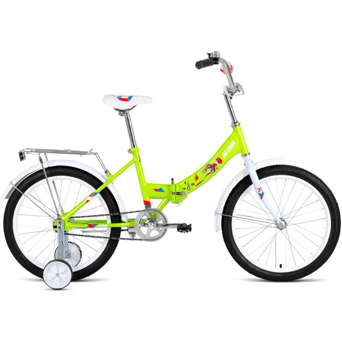 Велосипед ALTAIR CITY KIDS 20 COMPACT 13 Зеленый 2020 CITYKIDS20COMPACT13green20