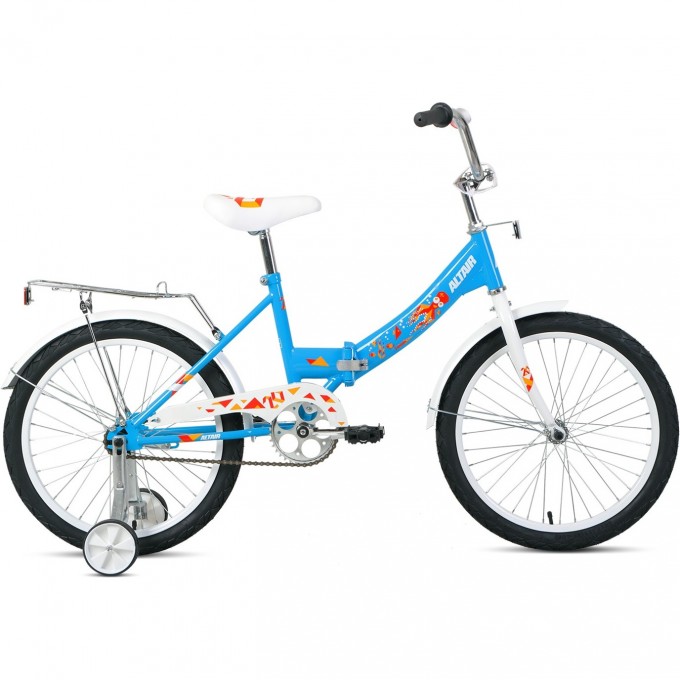 Велосипед ALTAIR CITY KIDS 20 COMPACT 20", рама 13", голубой, 2022 IBK22AL20035