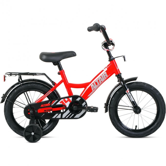 Велосипед ALTAIR KIDS 14 Красный / Серебристый 2022 KIDS14red/silver22