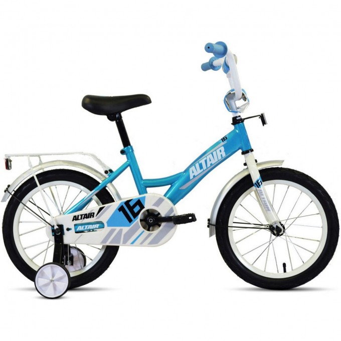 Велосипед ALTAIR KIDS 16 Бирюзовый / Белый 2020 KIDS16turquoise/white20