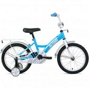 Велосипед ALTAIR KIDS 16 Бирюзовый / Белый 2021