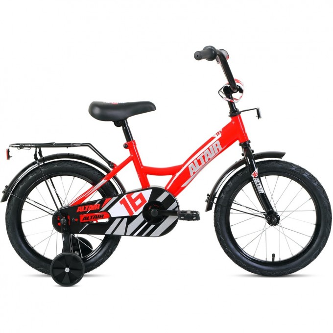 Велосипед ALTAIR KIDS 16 Красный / Серый 2021 KIDS16red/grey21
