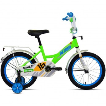 Велосипед ALTAIR KIDS 16 Зеленый / Синий 2020