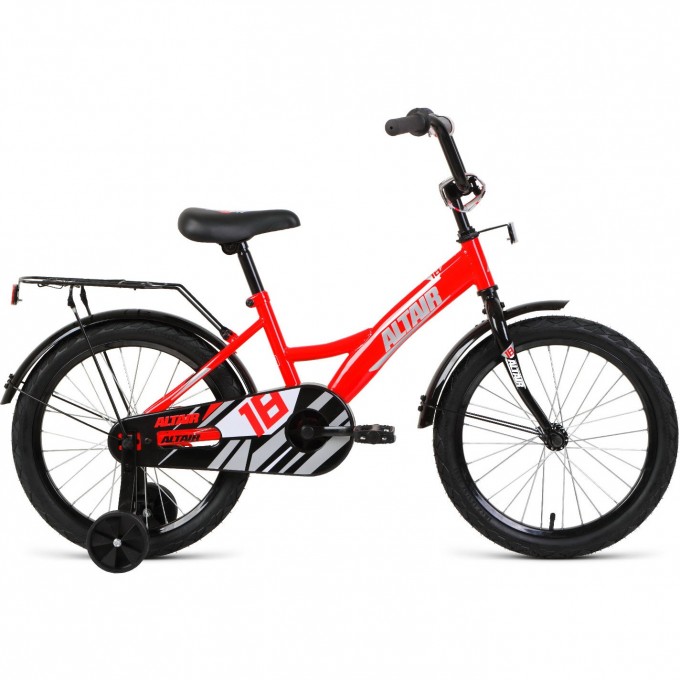 Велосипед ALTAIR KIDS 18 Красный / Серебристый 2021 KIDS18red/silver21
