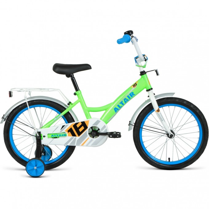 Велосипед ALTAIR KIDS 18 Зеленый / Синий 2022 KIDS18green/blue22