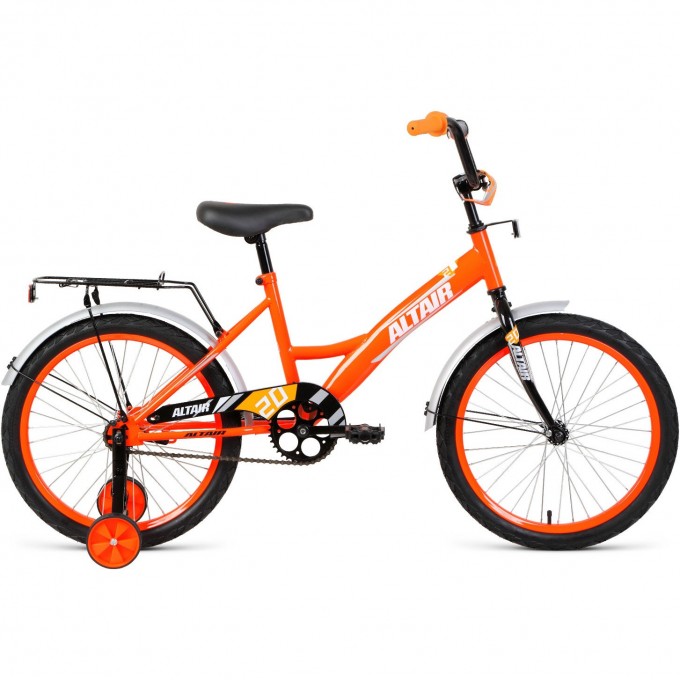 Велосипед ALTAIR KIDS 20 13 Оранжевый / Белый 2020 KIDS2013orange/white20
