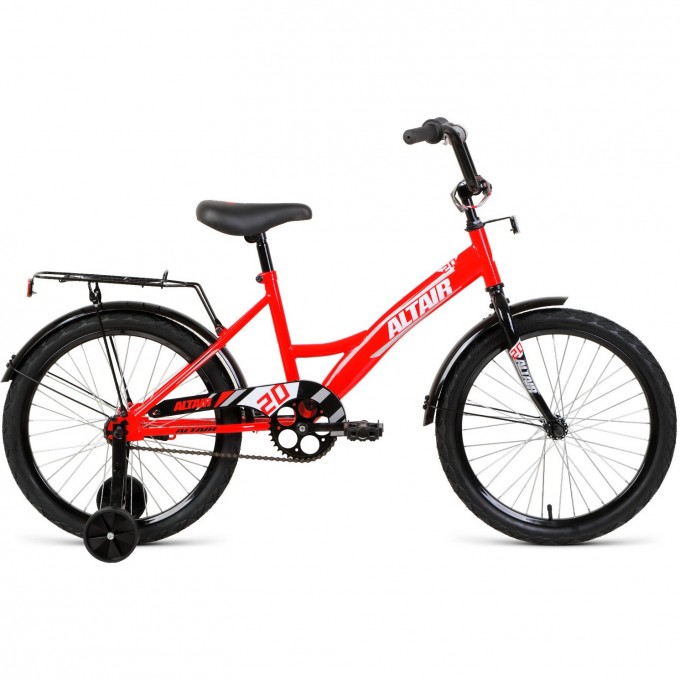 Велосипед ALTAIR KIDS 20", рама 13", красный/серебристый, 2022 IBK22AL20043