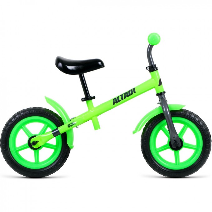 Велосипед ALTAIR MINI 12", зеленый/серый, 2021 1BKT1R1AX003