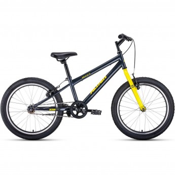 Велосипед ALTAIR MTB HT 20 1.0 10,5 Серый / Желтый 2020