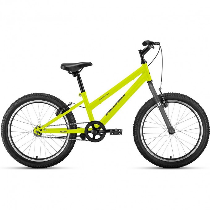 Велосипед ALTAIR MTB HT 20 LOW 10,5 Зеленый / Серый 2021 MTBHT20LOW10.5green/grey21
