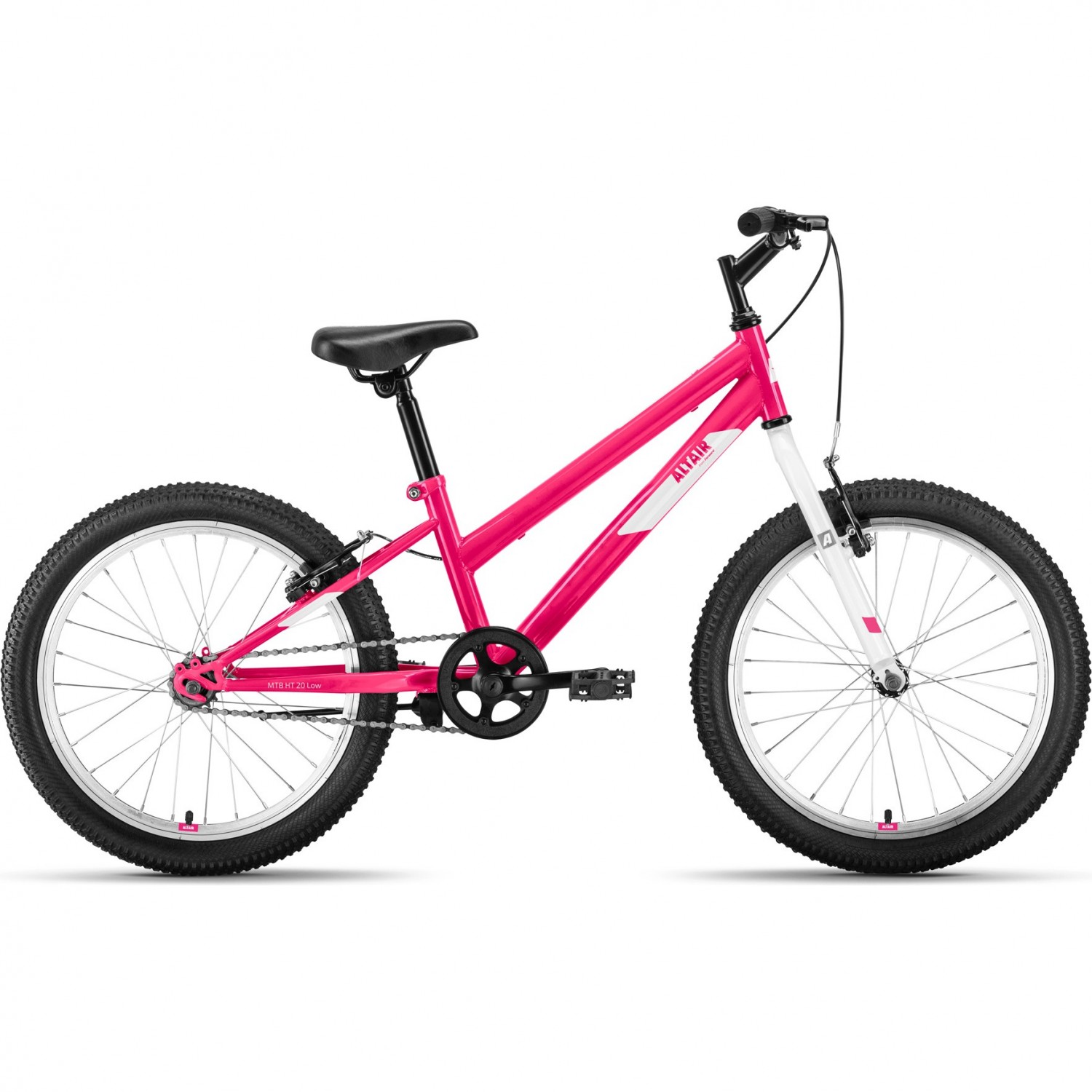 ALTAIR MTB HT 20 LOW 20", рама 10.5", розовый/белый, 2022 IBK22AL20086 ...