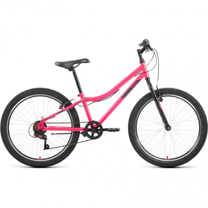 Велосипед ALTAIR MTB HT 24 1.0 12 Розовый / Серый 2022 MTBHT241.012pink/grey22