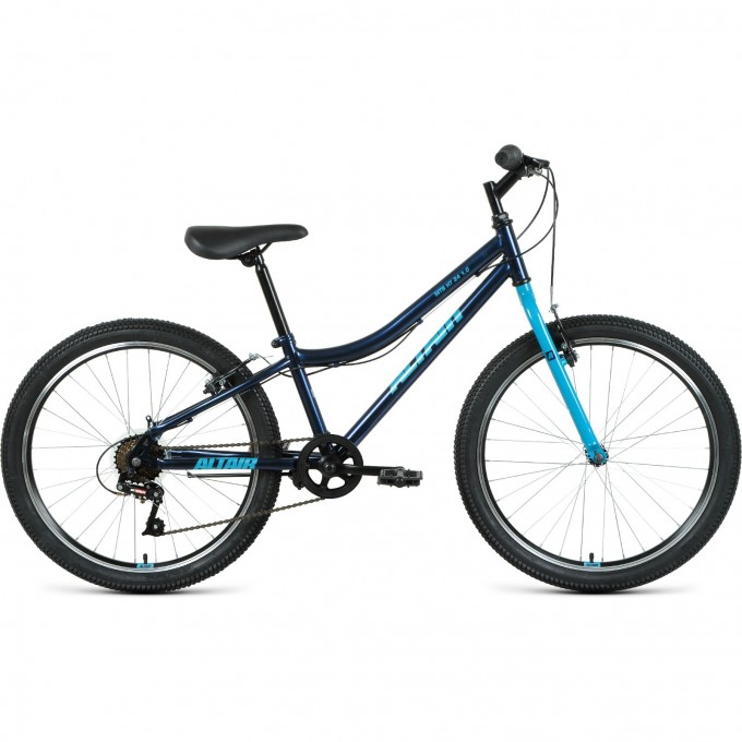 Велосипед ALTAIR MTB HT 24 1.0 12 Синий / Мятный 2021 MTBHT241.012blue/mint21
