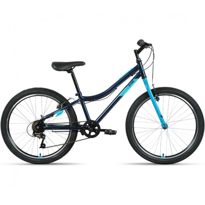 Велосипед ALTAIR MTB HT 24 1.0 12 Синий / Мятный 2022 MTBHT241.012blue/mint22