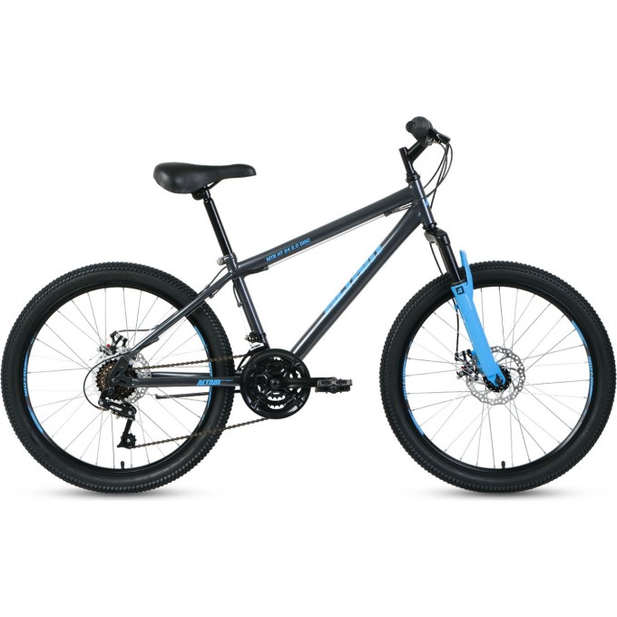 Велосипед ALTAIR MTB HT 24 2.0 D 14 Серый / Голубой 2020 MTBHT242.0D14grey/blue20