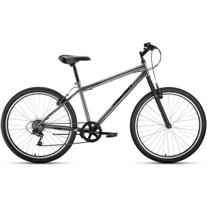 Велосипед ALTAIR MTB HT 26 1.0 17 Серый / Черный 2021 MTB HT261.017grey/black21