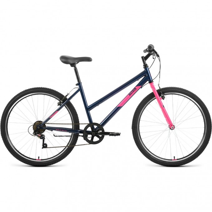 Велосипед ALTAIR MTB HT 26 LOW 15 Синий / Розовый 2022 MTBHT26LOW15blue/pink22