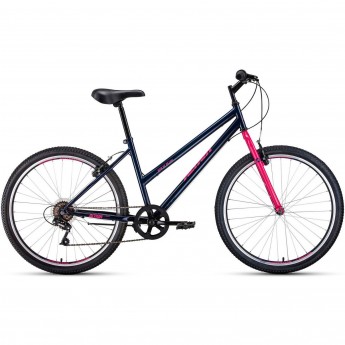 Велосипед ALTAIR MTB HT 26 LOW 17 Синий / Розовый 2021